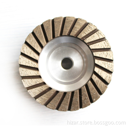 Turbo Diamond Grinding Cup Wheel for Ceramic Tile